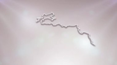 Tacikistan Ülkesi 3D Vatansever Programlar, Kurumsal Girişler, Turizm, Sunumlar İçin Giriş Haritası