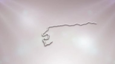 Timor-Leste Ülke 3D Vatansever Programlar, Kurumsal Girişler, Turizm, Sunumlar İçin Giriş Haritası