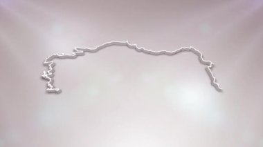 Türkiye Ülke 3D Vatansever Programlar, Kurumsal Girişler, Turizm, Sunumlar İçin Uygunluk Haritası