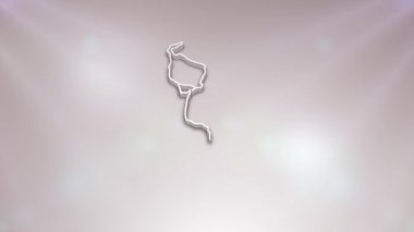 Saint Pierre ve Miquelon Ülke 3D Vatansever Programlar, Kurumsal Girişler, Turizm, Sunumlar İçin Giriş Haritası