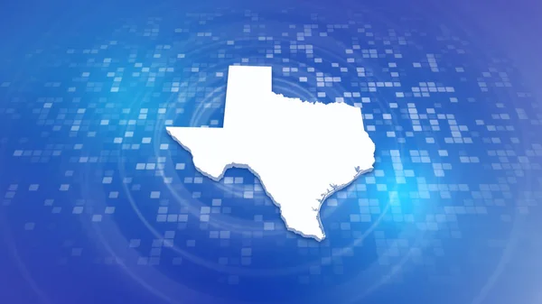 Texas State Usa Karte Auf Minimalem Unternehmenshintergrund Mehrzweck Hintergrund Mit — Stockfoto