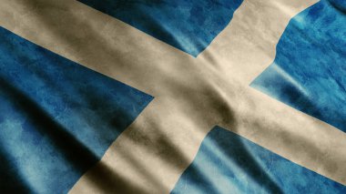 İskoçya Ulusal Grunge Bayrağı, Yüksek Kaliteli Grunge Bayrağı 