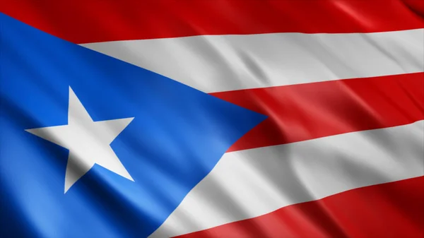 Флаг Юэрто Рико Изображение Флага Высокого Качества — стоковое фото