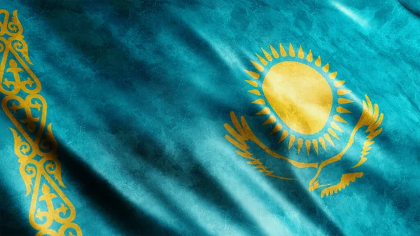 Kazakistan Ulusal Grunge Bayrağı, Yüksek Kaliteli Grunge Bayrağı 