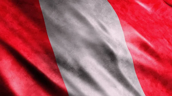 Peru Narodowa Flaga Grunge Wysokiej Jakości Flaga Grunge — Zdjęcie stockowe
