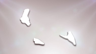 Beyaz Arkaplan Komoros 3D Haritası, Siyaset, Seçimler, Seyahat, Haberler ve Spor Olayları İçin Kullanışlı