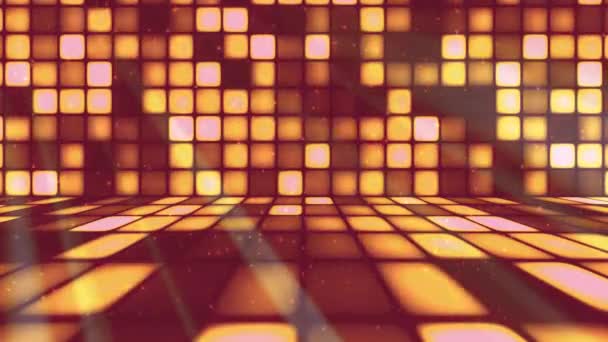 Абстрактні Танцювальні Вечірки Коробки Фонова Анімація Безшовною Петлею — стокове відео