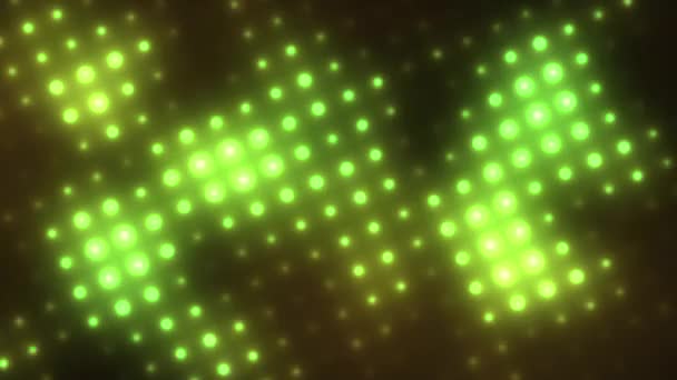 Astratto Lampeggiante Luci Sfondo Animazione Con Loop Senza Soluzione Continuità — Video Stock