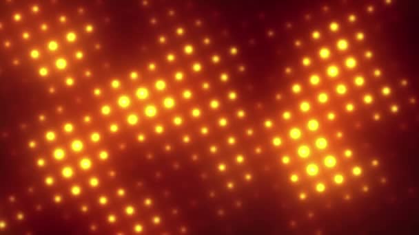 Absztrakt Blinking Lights Háttér Animáció Zökkenőmentes Hurok — Stock videók