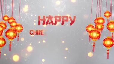 Çin Yeni Yılı 2024 Arkaplan Animasyonu 