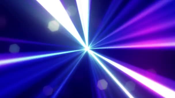Abstrakt Disco Laser Lights Animation Med Sömlös Loop — Stockvideo