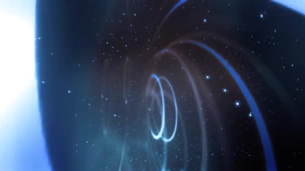 Анотація Енергетичні Кільця Фон Анімація Безшовною Петлею — стокове відео