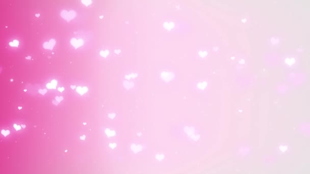 Valentine Hochzeit Hintergrund Animation Mit Nahtloser Schleife — Stockvideo