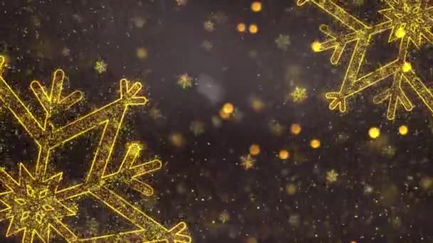 원활한 루프와 크리스마스 애니메이션 시즌을위한 고품질 크리스마스 애니메이션 원활한 루프로 — 비디오