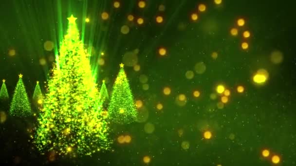 Рождественская Тематика Фон Анимации Бесшовной Петлей Высокое Качество Рождественской Анимации — стоковое видео