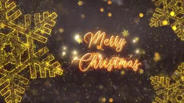 Karácsonyi Téma Háttér Animáció Kiváló Minőségű Karácsonyi Animáció Holiday Seasons — Stock videók