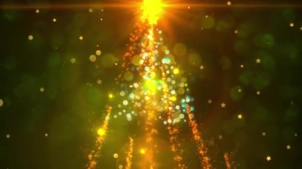 Weihnachten Thema Hintergrundanimation Hochwertige Weihnachtsanimation Für Feiertage Jahreszeiten — Stockvideo