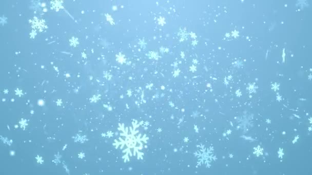 Christmas Theme Background Animation Seamless Loop Wysokiej Jakości Animacja Świąteczna — Wideo stockowe