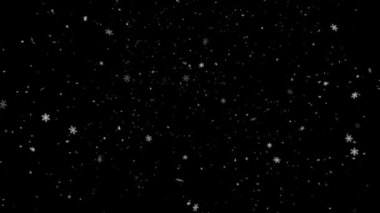 Gerçekçi Kar ve Kar Taneleri, Kusursuz Döngü, Yüksek Kalite Kış ve Noel Teması Canlandırması ile animasyonu, Kusursuz Döngü ile gereken süreyi uzatır