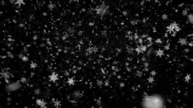 Gerçekçi Kar ve Kar Taneleri, Kusursuz Döngü, Yüksek Kalite Kış ve Noel Teması Canlandırması ile animasyonu, Kusursuz Döngü ile gereken süreyi uzatır