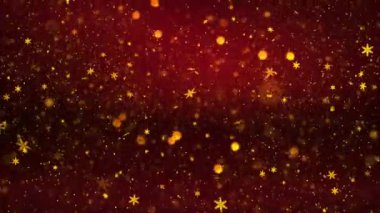 Yılbaşı teması: Karlı Sonbahar ve Kar Taneleri Arkaplan Animasyonu: Kusursuz Döngü, Tatil Mevsimleri İçin Yüksek Kaliteli Noel Animasyonu, Süreyi Kusursuz Döngü ile Kolayca Uzat