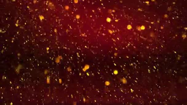 Рождественский Снегопад Снежинки Фоновая Анимировка Бесшовной Петлей Высококачественная Рождественская Анимировка — стоковое видео