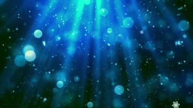 Noel Teması: Kar Düşüşü ve Kar Taneleri Cennet Işınları Arkaplan Animasyonu Kusursuz Döngü, Tatil Mevsimleri için Yüksek Kaliteli Noel Canlandırması, Kusursuz Döngüsüz Döngü ile süreyi kolaylıkla uzatın