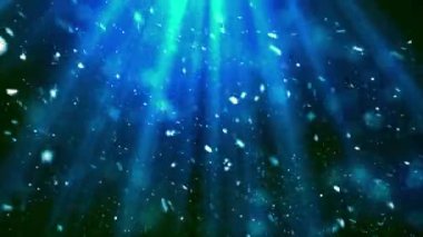 Noel Teması: Kar Düşüşü ve Kar Taneleri Cennet Işınları Arkaplan Animasyonu Kusursuz Döngü, Tatil Mevsimleri için Yüksek Kaliteli Noel Canlandırması, Kusursuz Döngüsüz Döngü ile süreyi kolaylıkla uzatın