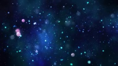 Yılbaşı teması: Karlı Sonbahar ve Kar Taneleri Arkaplan Animasyonu: Kusursuz Döngü, Tatil Mevsimleri İçin Yüksek Kaliteli Noel Animasyonu, Süreyi Kusursuz Döngü ile Kolayca Uzat