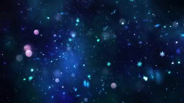 Yılbaşı teması: Karlı Sonbahar ve Kar Taneleri Arkaplan Animasyonu: Kusursuz Döngü, Tatil Mevsimleri İçin Yüksek Kaliteli Noel Animasyonu, Süreyi Kusursuz Döngü ile Kolayca Uzat