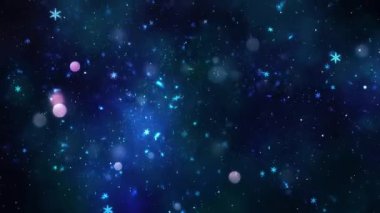 Yılbaşı teması: Karlı Sonbahar ve Kar Taneleri Arkaplan Animasyonu: Kusursuz Döngü, Tatil Mevsimleri İçin Yüksek Kaliteli Noel Animasyonu, Süreyi Kusursuz Döngü ile Kolayca Uzat