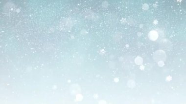 Yılbaşı teması: Karlı Sonbahar ve Kar Taneleri Arkaplan Animasyonu: Kusursuz Döngü, Tatil Mevsimleri İçin Yüksek Kaliteli Noel Animasyonu, Süreyi Kusursuz Döngü ile Kolayca Uzat