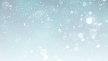 Yılbaşı teması: Karlı Sonbahar ve Kar Taneleri Arkaplan Animasyonu: Kusursuz Döngü, Tatil Mevsimleri İçin Yüksek Kaliteli Noel Animasyonu, Süreyi Kusursuz Döngü ile Kolayca Uzat