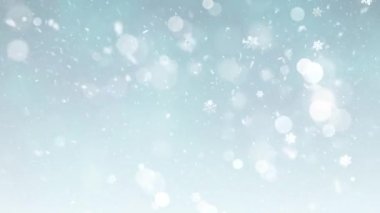 Yılbaşı teması: Karlı Sonbahar ve Kar Taneleri Arkaplan Animasyonu: Kusursuz Döngü, Tatil Mevsimleri İçin Yüksek Kaliteli Noel Animasyonu, Süreyi Kusursuz Döngü ile Kolayca Uzat
