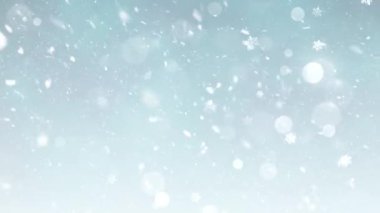 Yılbaşı teması: Karlı Sonbahar ve Kar Taneleri Arkaplan Animasyonu: Kusursuz Döngü, Tatil Mevsimleri İçin Yüksek Kaliteli Noel Animasyonu, Süreyi Kusursuz Döngü ile Kolayca Uzat