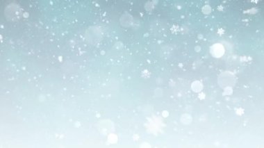 Yılbaşı teması: Karlı Sonbahar ve Kar Taneleri Arkaplan Animasyonu: Kusursuz Döngü, Tatil Mevsimleri İçin Yüksek Kaliteli Noel Animasyonu, Süreyi Kusursuz Döngü ile Kolayca Uzat