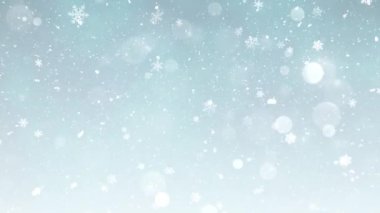 Yılbaşı teması: Karlı Sonbahar ve Kar Taneleri Arkaplan Animasyonu: Kusursuz Döngü, Tatil Mevsimleri İçin Yüksek Kaliteli Noel Animasyonu, Süreyi Kusursuz Döngü ile Kolayca Uzat