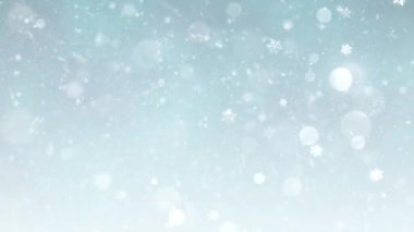 Yılbaşı teması: Karlı Sonbahar ve Kar Taneleri Arkaplan Animasyonu: Kusursuz Döngü, Tatil Mevsimleri İçin Yüksek Kaliteli Noel Animasyonu, Süreyi Kusursuz Döngü ile Kolayca Uzat