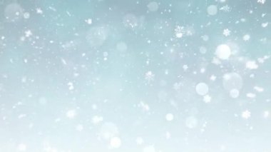 Yılbaşı teması: Karlı Sonbahar ve Kar Taneleri Arkaplan Animasyonu: Kusursuz Döngü, Tatil Mevsimleri İçin Yüksek Kaliteli Noel Animasyonu, Süreyi Kusursuz Döngü ile Kolayca Uzat