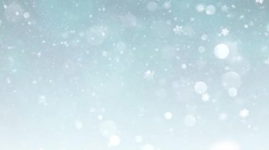 Yılbaşı teması: Karlı Sonbahar ve Kar Taneleri Arkaplan Animasyonu: Kusursuz Döngü, Tatil Mevsimleri İçin Yüksek Kaliteli Noel Animasyonu, Süreyi Kusursuz Döngü ile Kolayca Uzat