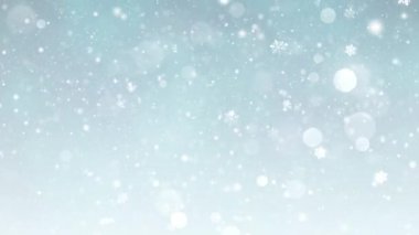 Yılbaşı teması: Karlı Sonbahar ve Kar Taneleri Arkaplan Animasyonu: Kusursuz Döngü, Tatil Mevsimleri İçin Yüksek Kaliteli Noel Animasyonu, Süreyi Kusursuz Döngü ile Kolayca Uzat