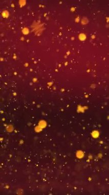 Mobil Dikey Çözünürlük 1080x1920 Pikseller, Zarif Noel Kar Tanesi ve Dikey Çözünürlüklü Kar Taneleri Döngüsü, Dikey Çözünürlük Mobil Videolar için harika çalışır, her süre için kolaylıkla döngüye girer, Noel, Yeni Yıl, Kış Promosyonları İçin Uygun