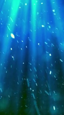 Mobil Dikey Çözünürlük 1080x1920 Pikseller, Noel Sihirli Kar Taneleri ve Kar Taneleri Kusursuz Döngü Arkaplanı, Dikey Çözünürlük Mobil Videolar için harika, Yeni Yıl, Kış Promosyonları için uygun