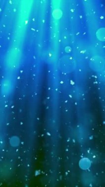 Mobil Dikey Çözünürlük 1080x1920 Pikseller, Noel Sihirli Kar Taneleri ve Kar Taneleri Kusursuz Döngü Arkaplanı, Dikey Çözünürlük Mobil Videolar için harika, Yeni Yıl, Kış Promosyonları için uygun