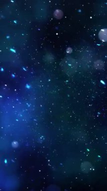 Mobil Dikey Çözünürlük 1080x1920 Pikseller, Noel Sihirli Kar Taneleri ve Kar Taneleri Kusursuz Döngü Arkaplanı, Dikey Çözünürlük Mobil Videolar için harika, Yeni Yıl, Kış Promosyonları için uygun