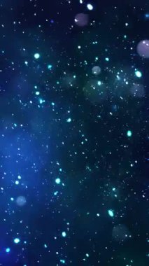 Mobil Dikey Çözünürlük 1080x1920 Pikseller, Noel Sihirli Kar Taneleri ve Kar Taneleri Kusursuz Döngü Arkaplanı, Dikey Çözünürlük Mobil Videolar için harika, Yeni Yıl, Kış Promosyonları için uygun