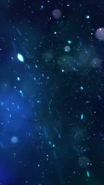 Mobil Dikey Çözünürlük 1080x1920 Pikseller, Noel Sihirli Kar Taneleri ve Kar Taneleri Kusursuz Döngü Arkaplanı, Dikey Çözünürlük Mobil Videolar için harika, Yeni Yıl, Kış Promosyonları için uygun