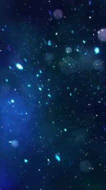 Mobil Dikey Çözünürlük 1080x1920 Pikseller, Noel Sihirli Kar Taneleri ve Kar Taneleri Kusursuz Döngü Arkaplanı, Dikey Çözünürlük Mobil Videolar için harika, Yeni Yıl, Kış Promosyonları için uygun