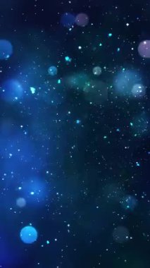 Mobil Dikey Çözünürlük 1080x1920 Pikseller, Noel Sihirli Kar Taneleri ve Kar Taneleri Kusursuz Döngü Arkaplanı, Dikey Çözünürlük Mobil Videolar için harika, Yeni Yıl, Kış Promosyonları için uygun