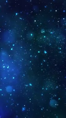 Mobil Dikey Çözünürlük 1080x1920 Pikseller, Noel Sihirli Kar Taneleri ve Kar Taneleri Kusursuz Döngü Arkaplanı, Dikey Çözünürlük Mobil Videolar için harika, Yeni Yıl, Kış Promosyonları için uygun